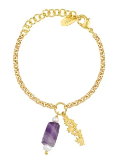Bracciale Bambù Viola