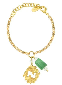 Bracciale Carpe Verde Giada