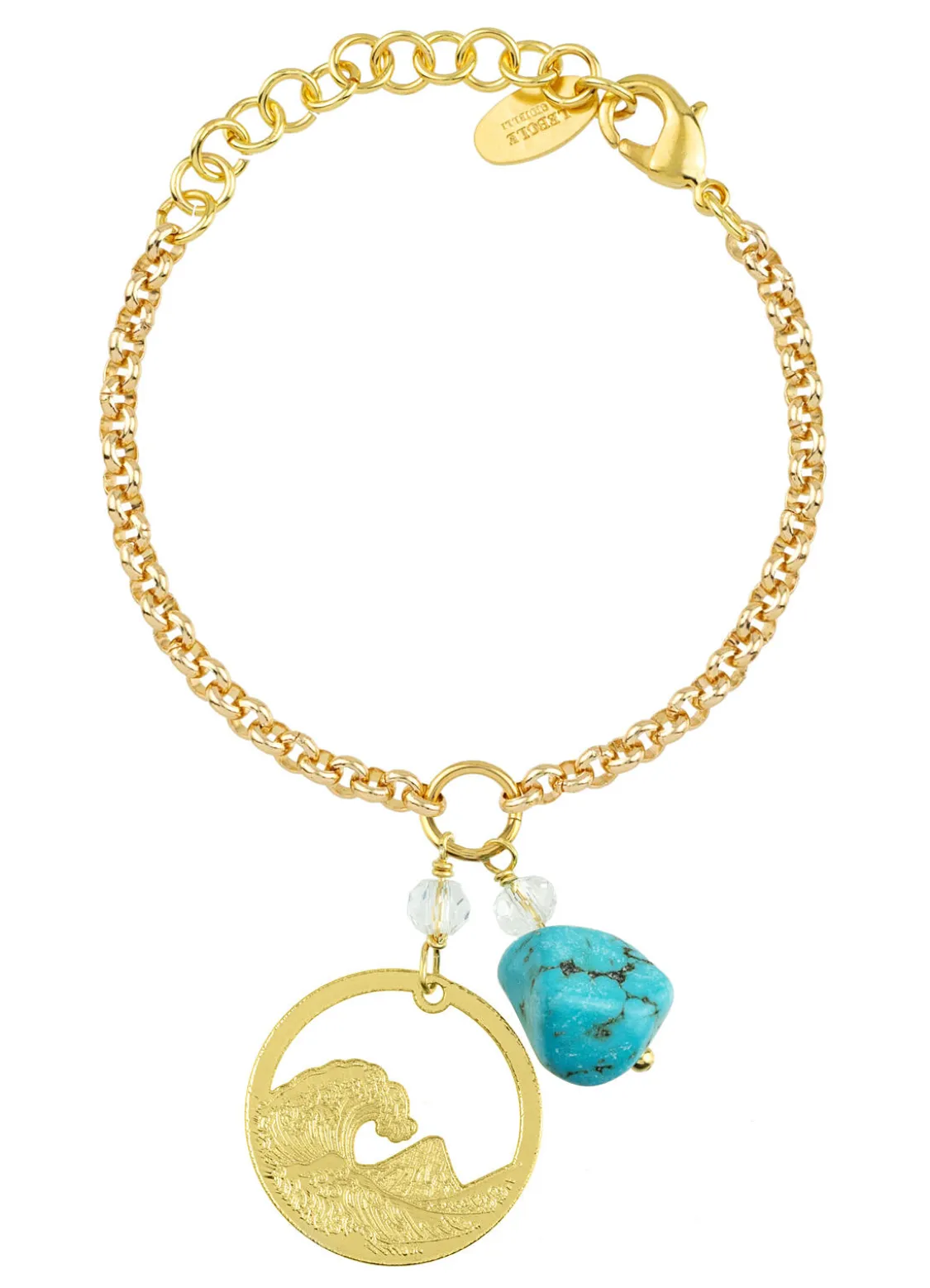 Bracciale Onda Turchese