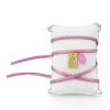 Bracciale Tessuto Ideogramma Luce Rosa