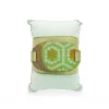 Bracciale Tessuto Kimono Verde Chiaro