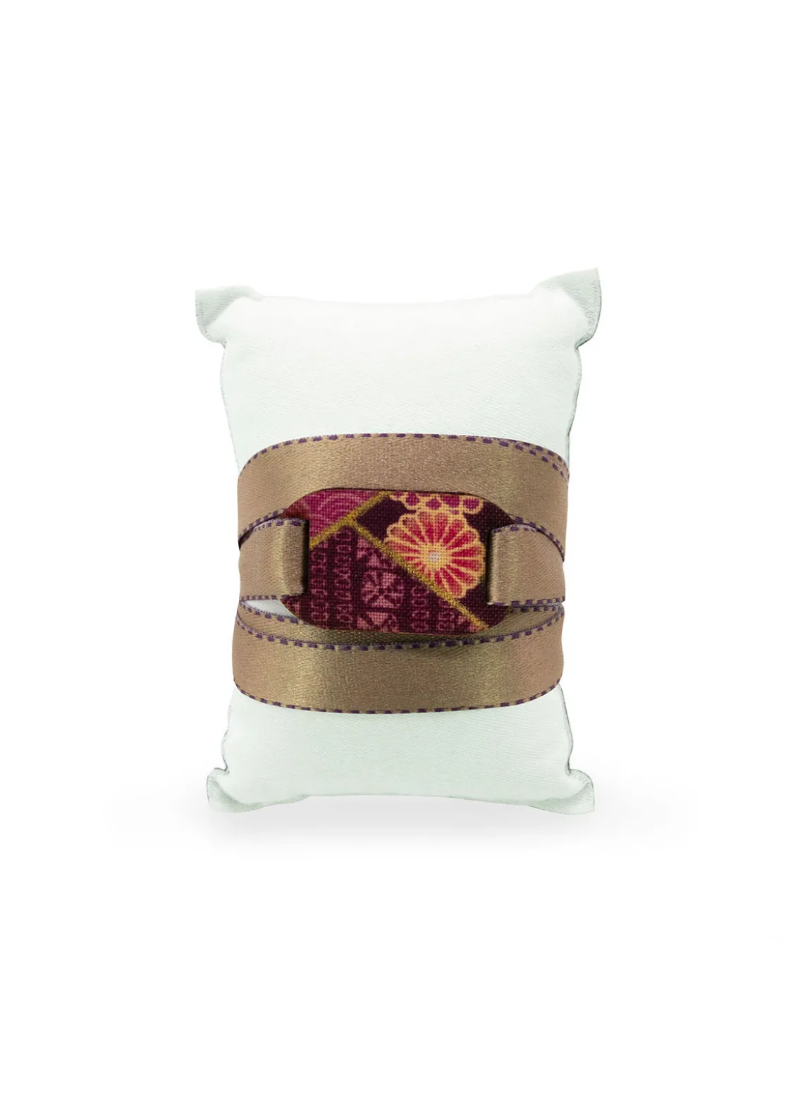 Bracciale Tessuto Kimono Piccolo Beige