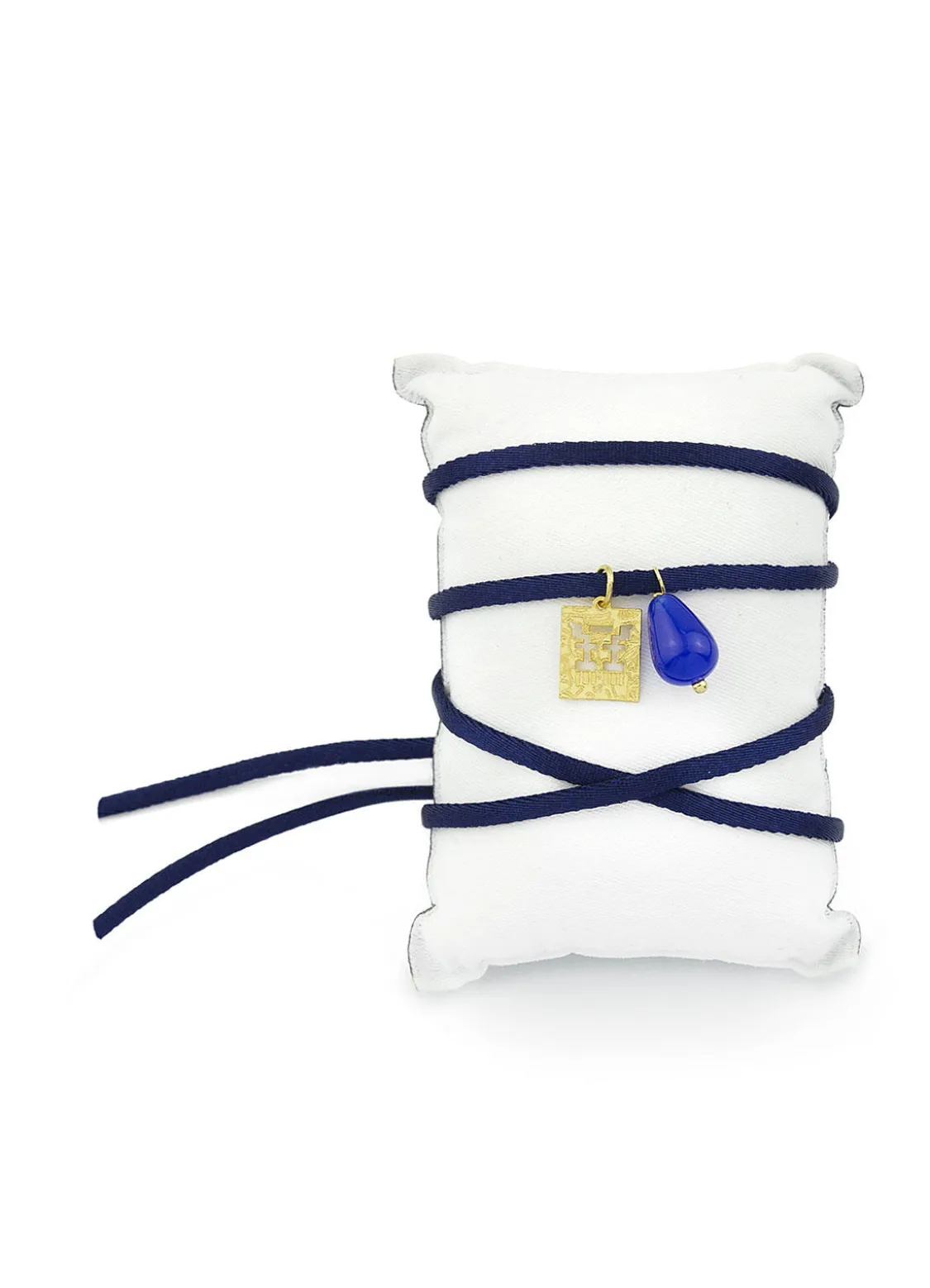 Bracciale Tessuto Torii Blu