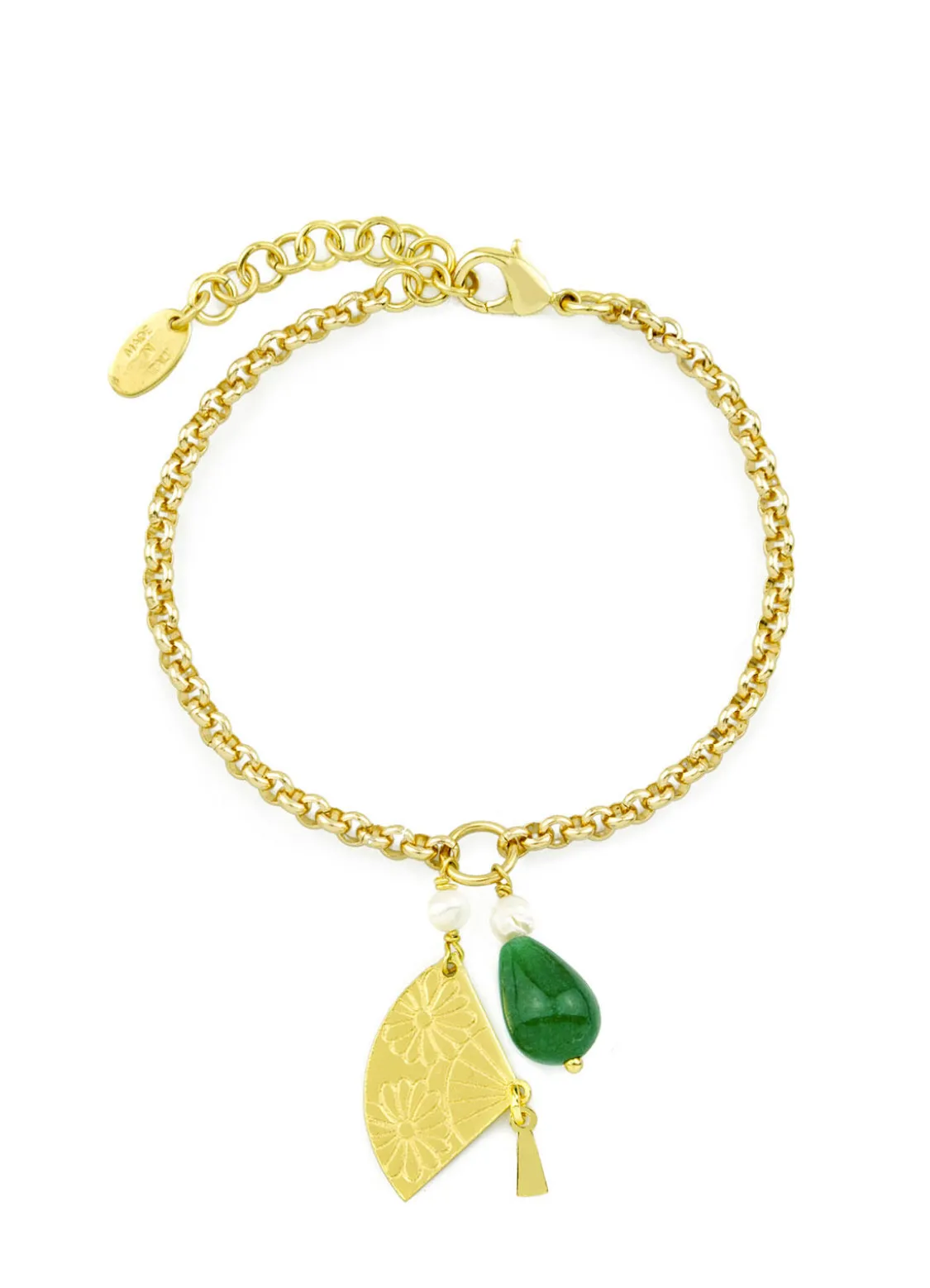 Bracciale Ventaglio Verde