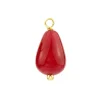Charm Goccia Piccola Rubino