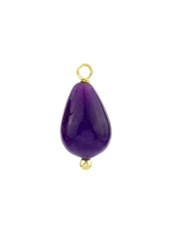 Charm Goccia Piccola Viola