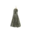 Charm Nappa Piccola Grigia