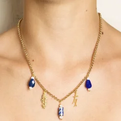 Collana Amicizia Elementi Blu