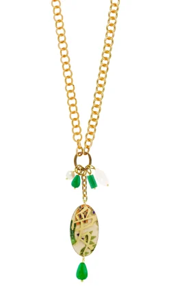 Collana Doppia Amore Verde