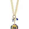 Collana Doppia Carpe Blu