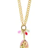 Collana Doppia Fortuna Rosa Fluo