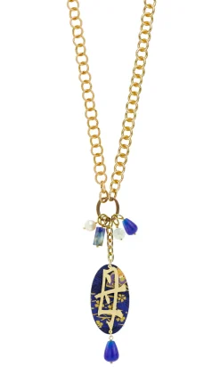 Collana Doppia Mamma Blu