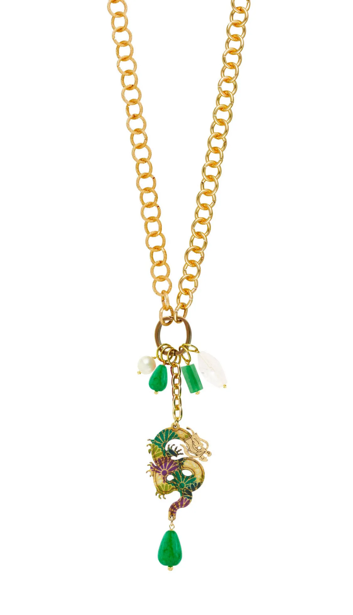 Collana Doppia Mito Verde
