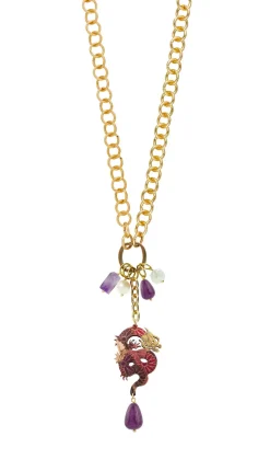 Collana Doppia Mito Viola