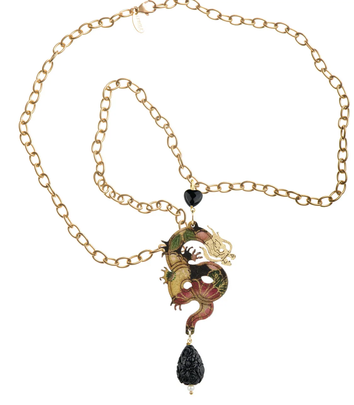 Collana Drago Nero