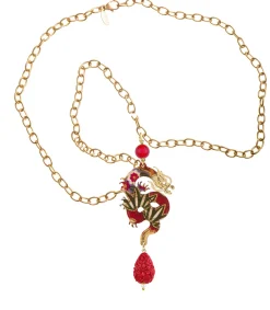 Collana Drago Rubino
