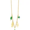 Collana Fortuna Elementi Verde