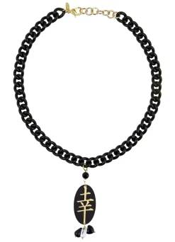 Collana Fortuna Plexi Nero