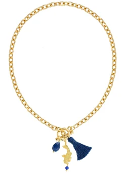 Collana Girocollo Koi Blu
