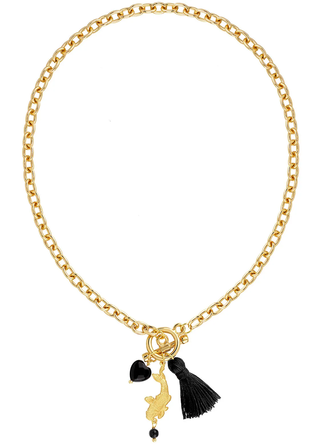 Collana Girocollo Koi Nero