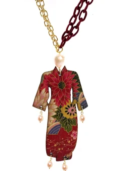 Collana Kimono Maxi Perla
