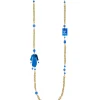 Collana Kimono Plexi Azzurro