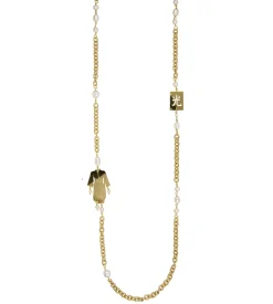 Collana Kimono Plexi Perla