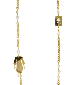 Collana Kimono Plexi Perla