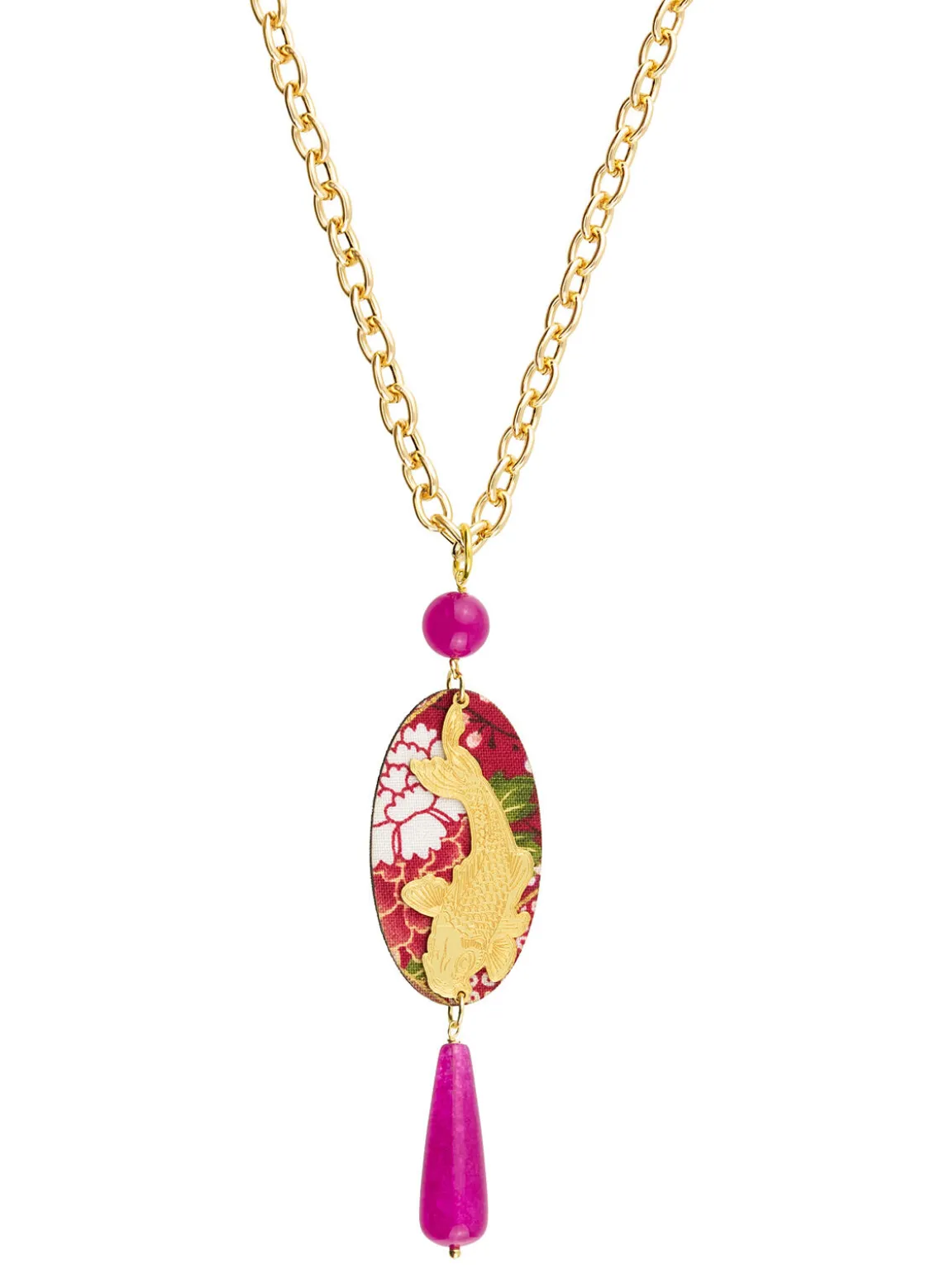 Collana Koi Fucsia