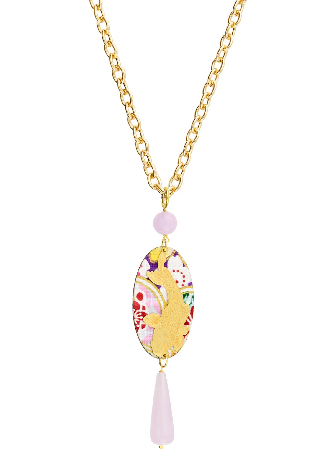 Collana Koi Rosa Cipria