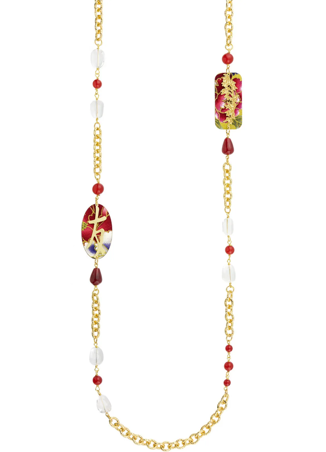 Collana Lebolina Amicizia Rubino