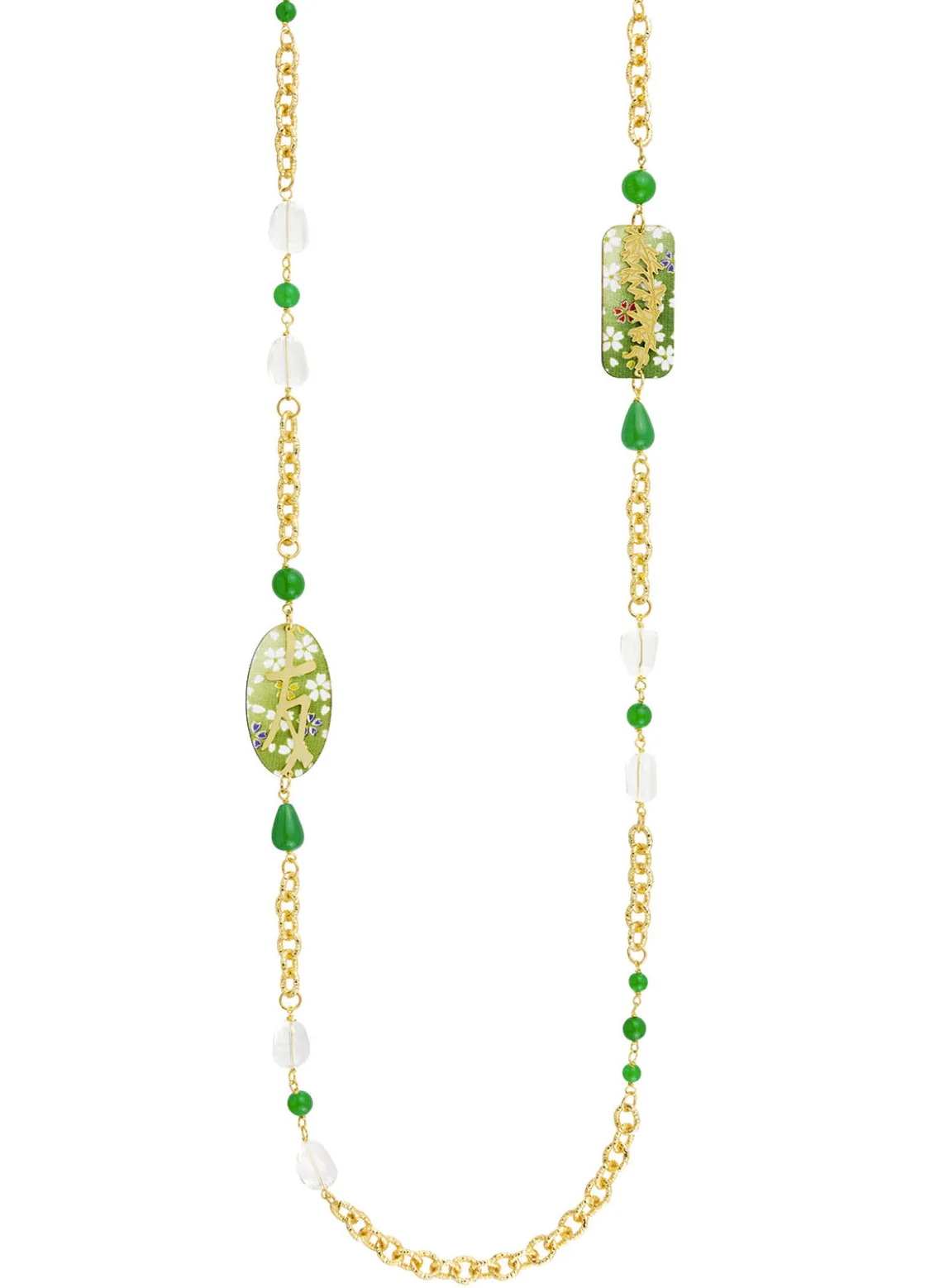 Collana Lebolina Amicizia Verde