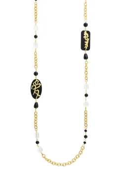Collana Lebolina Amore Plexi Nero