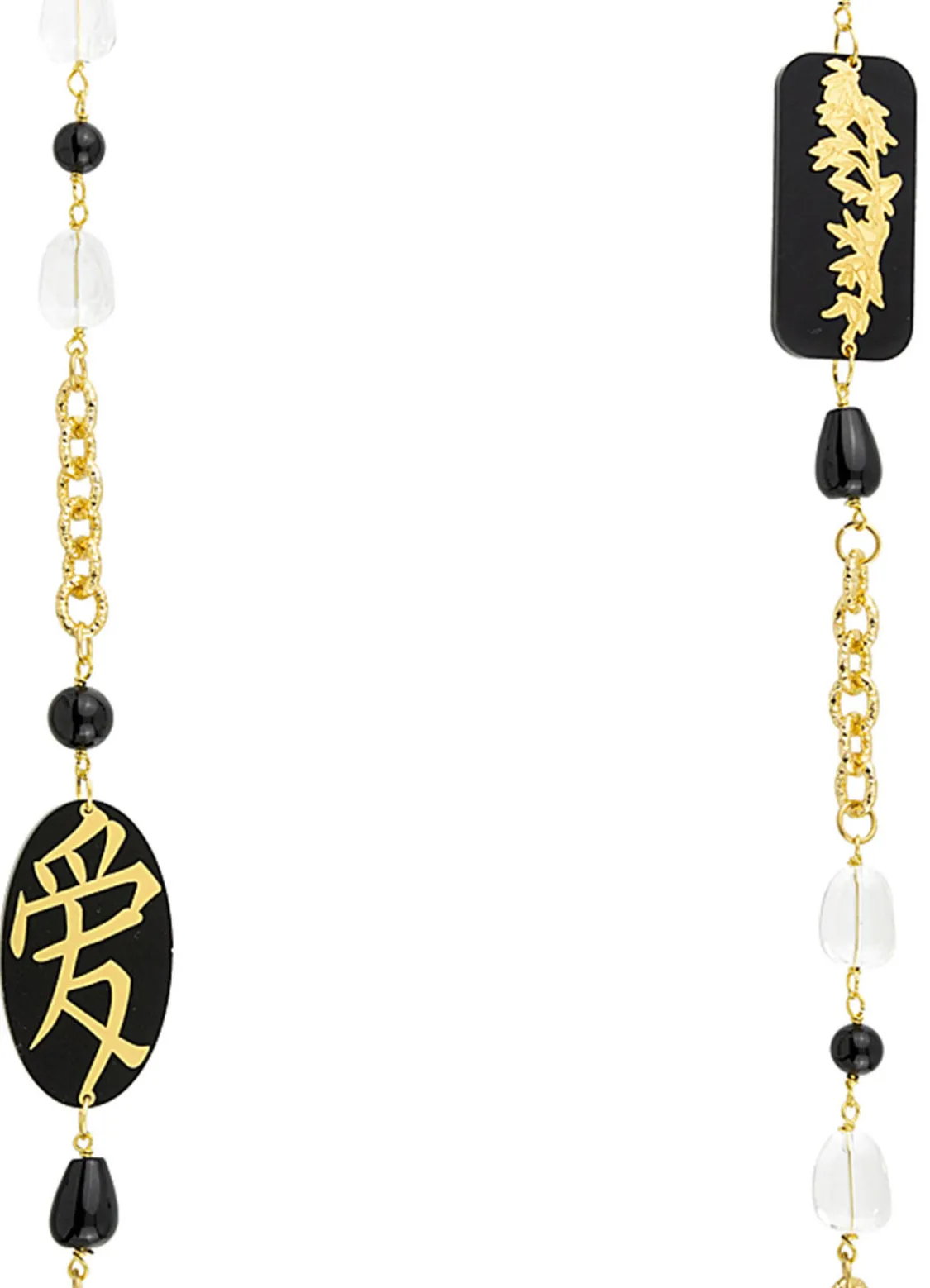 Collana Lebolina Amore Plexi Nero