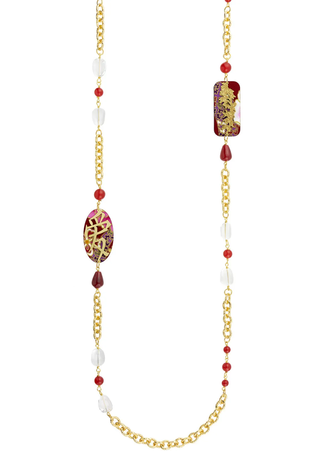 Collana Lebolina Amore Rubino