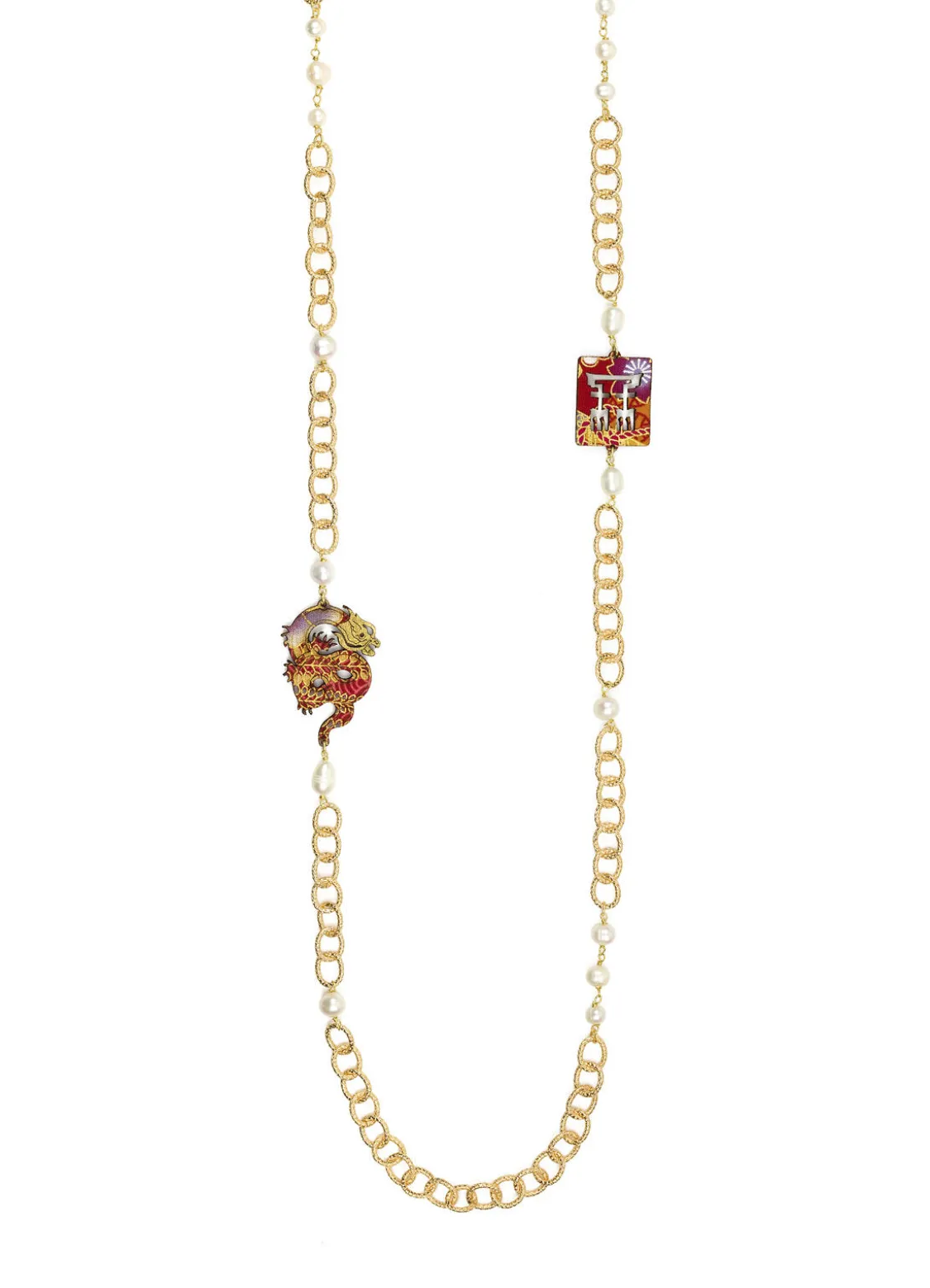 Collana Lebolina Drago Perla