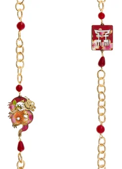 Collana Lebolina Drago Rubino