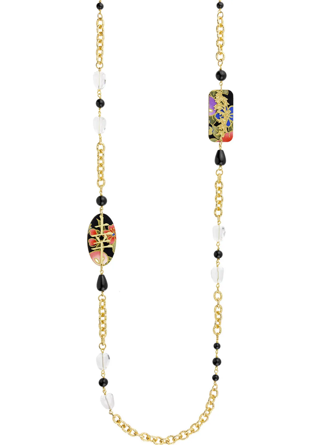 Collana Lebolina Fortuna Nero