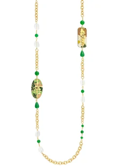 Collana Lebolina Fortuna Verde