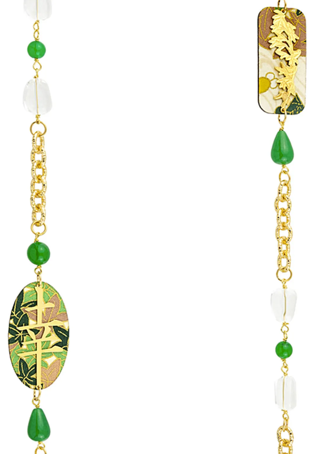 Collana Lebolina Fortuna Verde