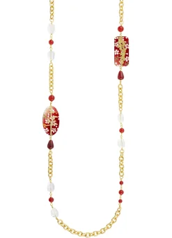 Collana Lebolina Fortuna Rubino