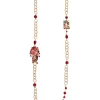 Collana Lebolina Kimono Rubino