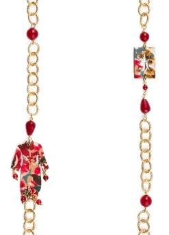 Collana Lebolina Kimono Rubino