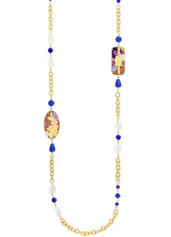 Collana Lebolina Koi Blu