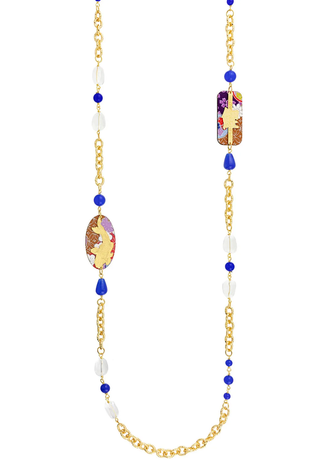 Collana Lebolina Koi Blu