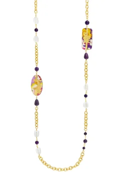 Collana Lebolina Koi Viola