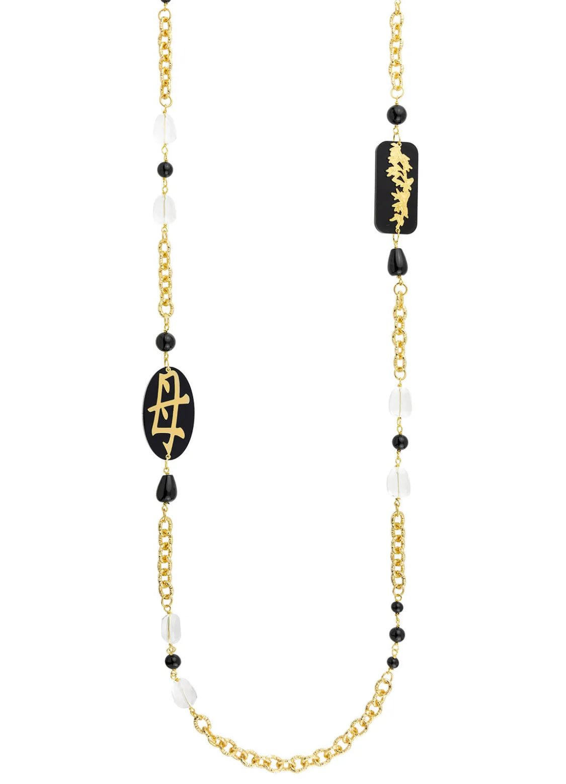 Collana Lebolina Mamma Plexi Nero