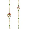 Collana Lebolina Teschio Verde