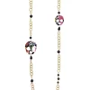 Collana Lebolina Teschio Nero
