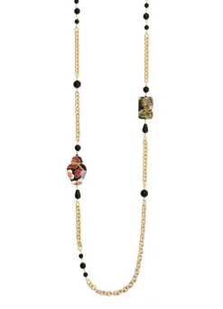 Collana Lebolina Vaso Nero